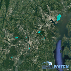 Hail Report for Middle River, MD | July 16, 2016 