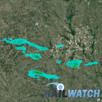 Hail Report for Midlothian, Weatherford, Fort Worth, TX April 21, 2018 