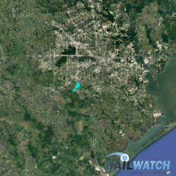 Hail Report for Missouri City, TX | June 18, 2016 