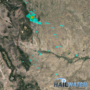 Hail Report for Monument, CO | July 8, 2016 