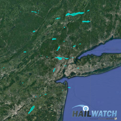 Hail Report for Mount Holly | July 1, 2016 