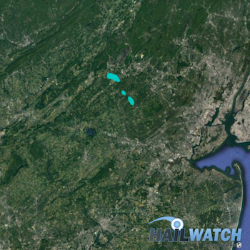 Hail Report for Mount Olive Township, NJ | July 8, 2016 