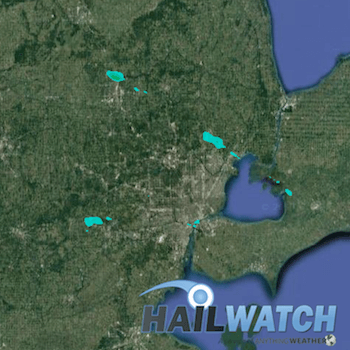 Hail Report for Mt Morris, MI July 7, 2017 