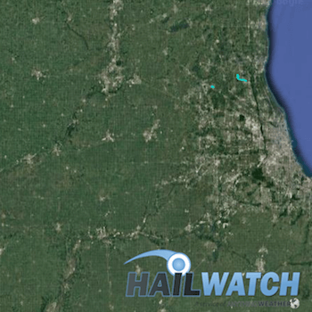 Hail Report for Mundelein, Cary, IL July 12, 2017 