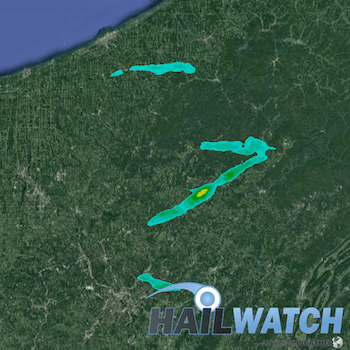 Hail Report for New Kensington, PA April 20, 2017 