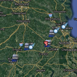 Hail Report for Newport News-Battery Park-Langley AFB, VA | March 18, 2021 