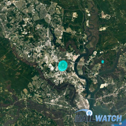 Hail Report for North Charleston, SC | July 13, 2016 