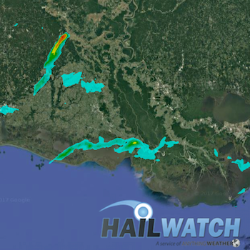 Hail Report for Oakdale, LA May 3, 2017 