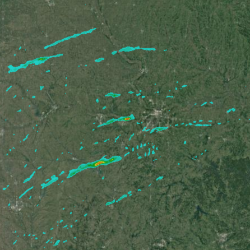 Hail Report for Olathe, KS | August 24, 2016 