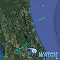 Hail Report for Palm Coast, FL | January 22, 2017 