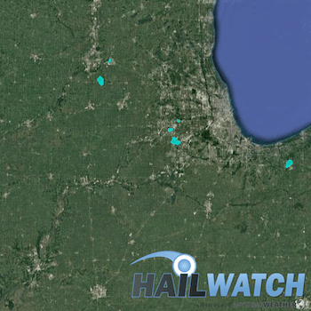 Hail Report for Plainfield, IL June 13, 2017 
