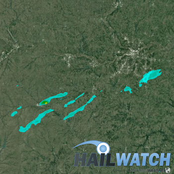 Hail Report for Pleasant Hill, MO-Louisburg, KS March 26, 2018 