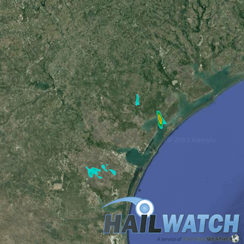 Hail Report for Refugio, Driscoll, Lamar, TX June 5, 2017 