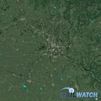 Hail Report for Roseville, MN | August 16, 2016 