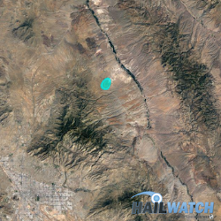 Hail Report for San Manue, AZ | July 21, 2016 