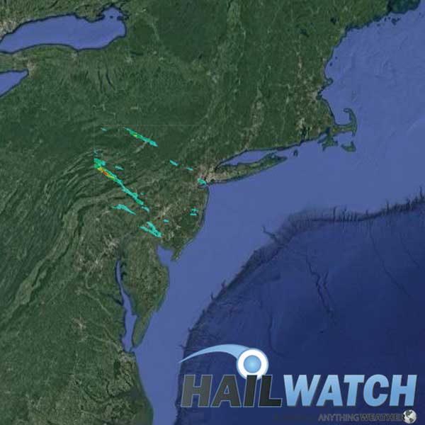 Hail Report for Selinsgrove- Wyomissing, PA-Wilmington, DE | May 28, 2019 