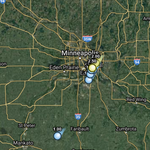Hail Report for South Saint Paul-Inver Grove Heights-Rosemont, MN | March 10, 2021 