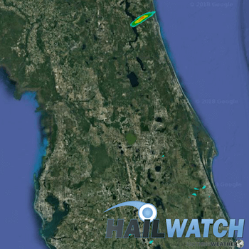 Hail Report for St. Augustine, FL April 10, 2018 