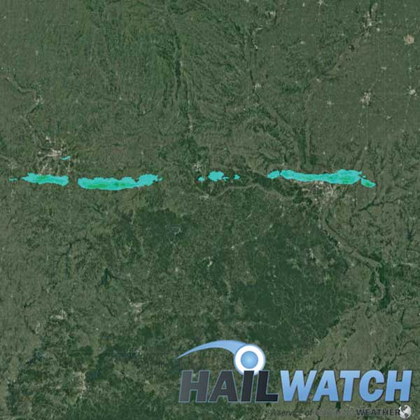 Hail Report for St. Charles-Florissant-Holden, MO-Highland, IL-Olathe, KS | March 26, 2020 