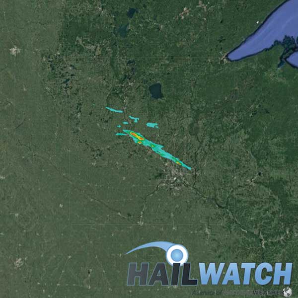 Hail Report for St. Cloud-Sauk Rapids-Clear Lake-Circle Pines, MN  | July 26, 2019 