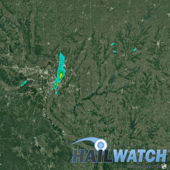 Hail Report for St. Louis, MO, Granite City, IL October 9, 2017 