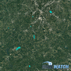 Hail Report for Stone Mountain, GA | July 19, 2016 