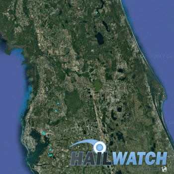 Hail Report for Tampa, Palatka, FL July 10, 2017 