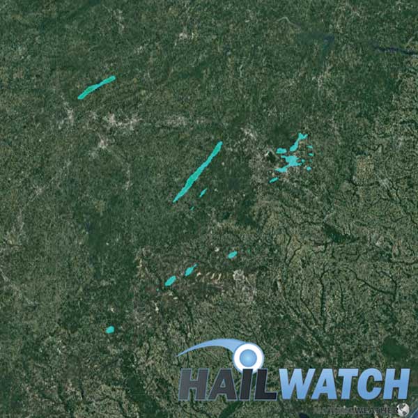 Hail Report for Toccoa-Westminster-Stilson, GA April 9, 2019 