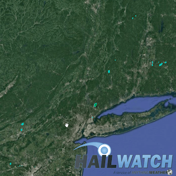 Hail Report for Valhalla, Thornwood, NY, Milford, MA August 2, 2017 