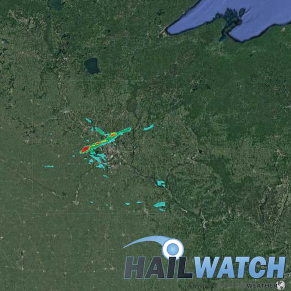 Hail Report for Watertown-Maple Grove-Brooklyn Park-Ramsey, MN | August 5, 2019 