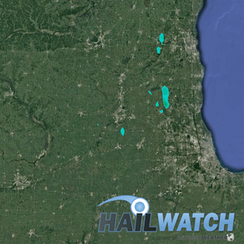 Hail Report for Wonder Lake, IL, Genoa City , WI July 15, 2017 