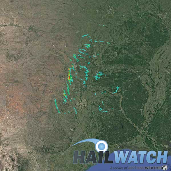 Hail Report for Yukon-Marlow, OK-Cleburn, Henderson, TX | April 28, 2020 