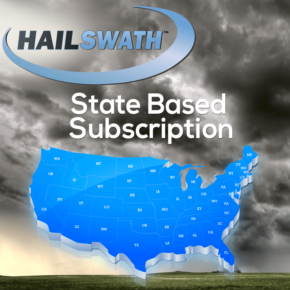 State Based HailSWATH Map Subscription