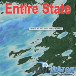 Wind Report for Entire State of New York February 24, 2019 