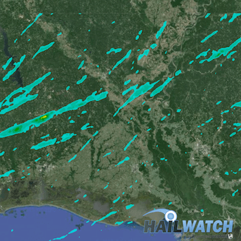 Hail Report for Amite City, LA | January 21, 2016 