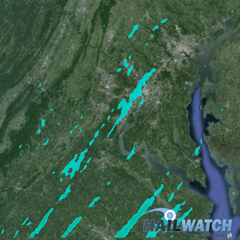 Hail Report for Annandale, VA | February 24, 2016 