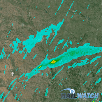 Hail Report for Arkansas City, KS | April 29, 2016 