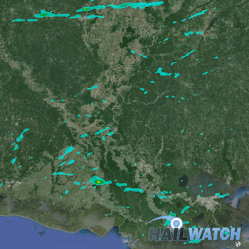 Hail Report for Breaux Bridge, LA | March 18, 2016 