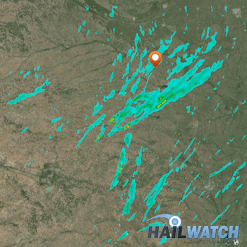 Hail Report for Concordia, KS | May 8, 2016 