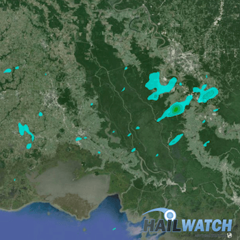 Hail Report for Gonzales, LA | May 1, 2016 
