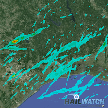 Hail Report for Houston, TX |  January 8, 2016 