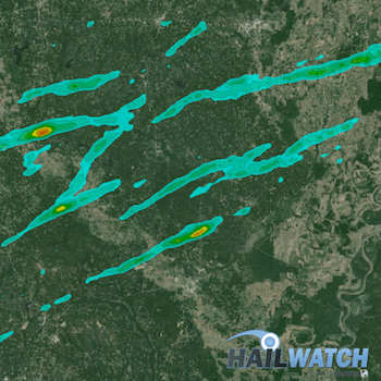 Hail Report for Natchitoches, LA | March 31, 2016 