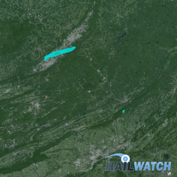 Hail Report for Pittston, PA | March 16, 2016 