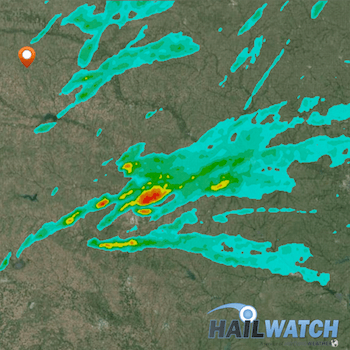 Hail Report for Salina, KS | April 24, 2016 
