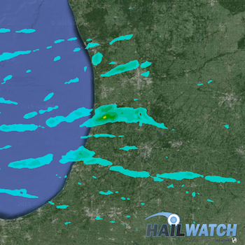 Hail Report for Spring Lake, MI | April 25, 2016 