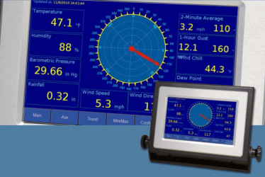 Color Weather Display for Columbia Weather Stations 